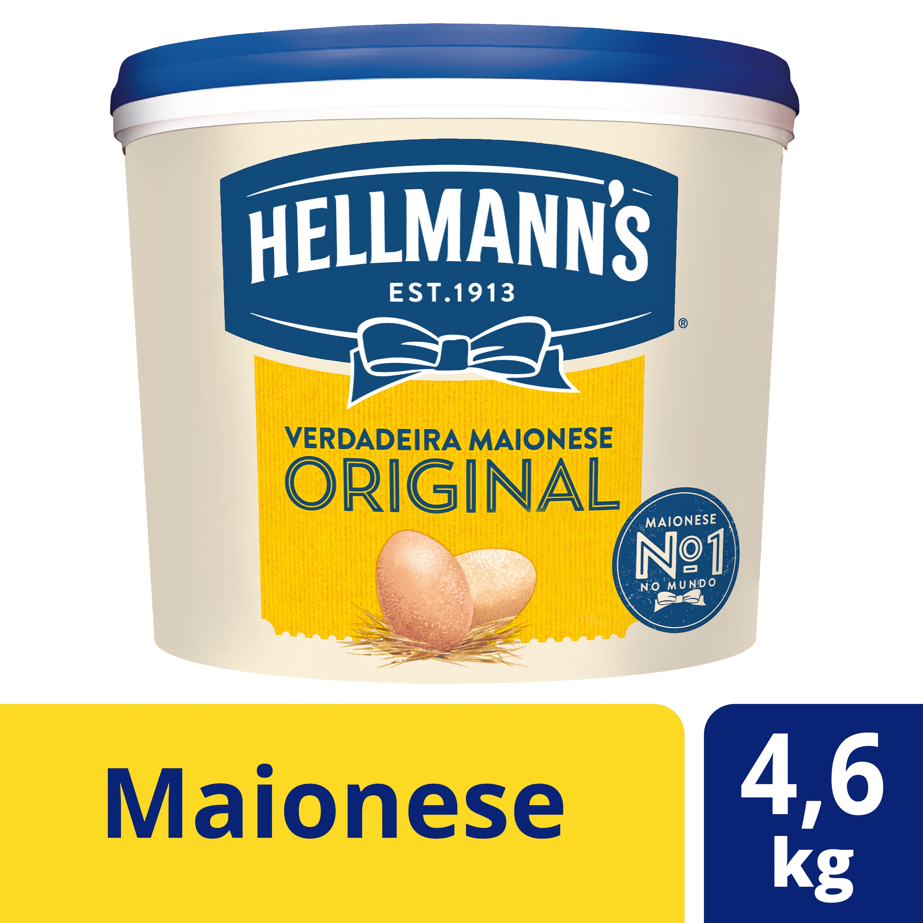 Hellmann’s Maionese  Original - Hellmann's é a maionese 100% genuína, 100% de confiança.