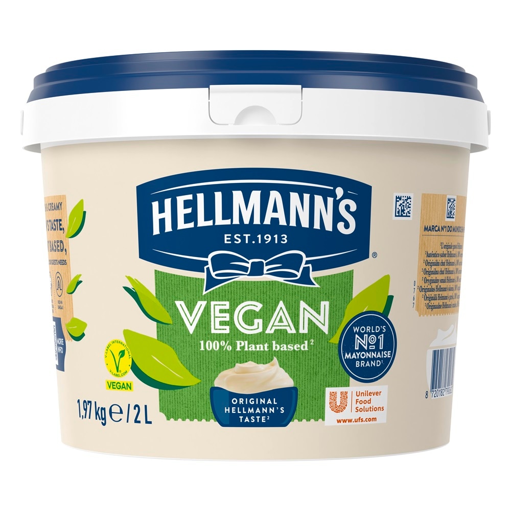 Hellmann’s Maionese Vegan - Hellmann's é a maionese 100% genuína, 100% de confiança.