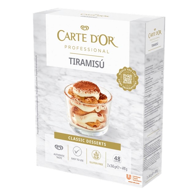 Carte D’Or Creme de Tiramisù Desidratado 490g - 